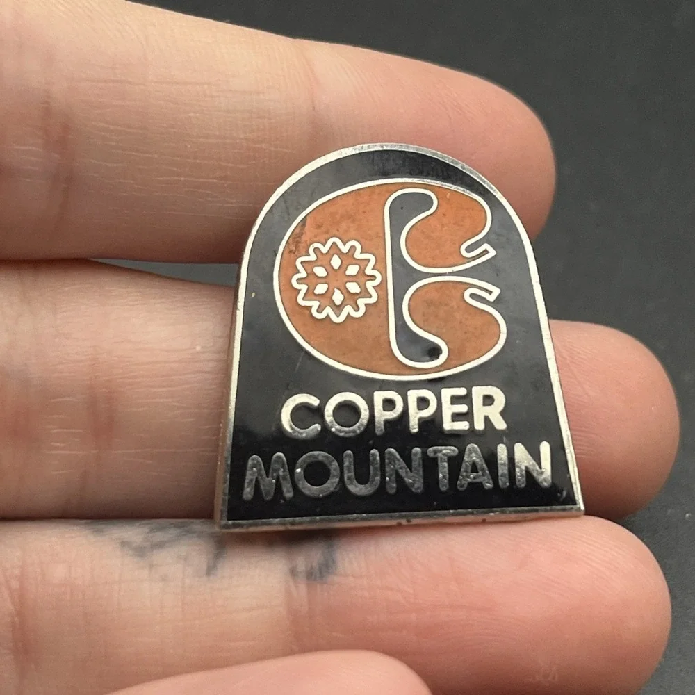Vintage Copper Mountain Frisco Colorado Lapel Hat‎ Pin